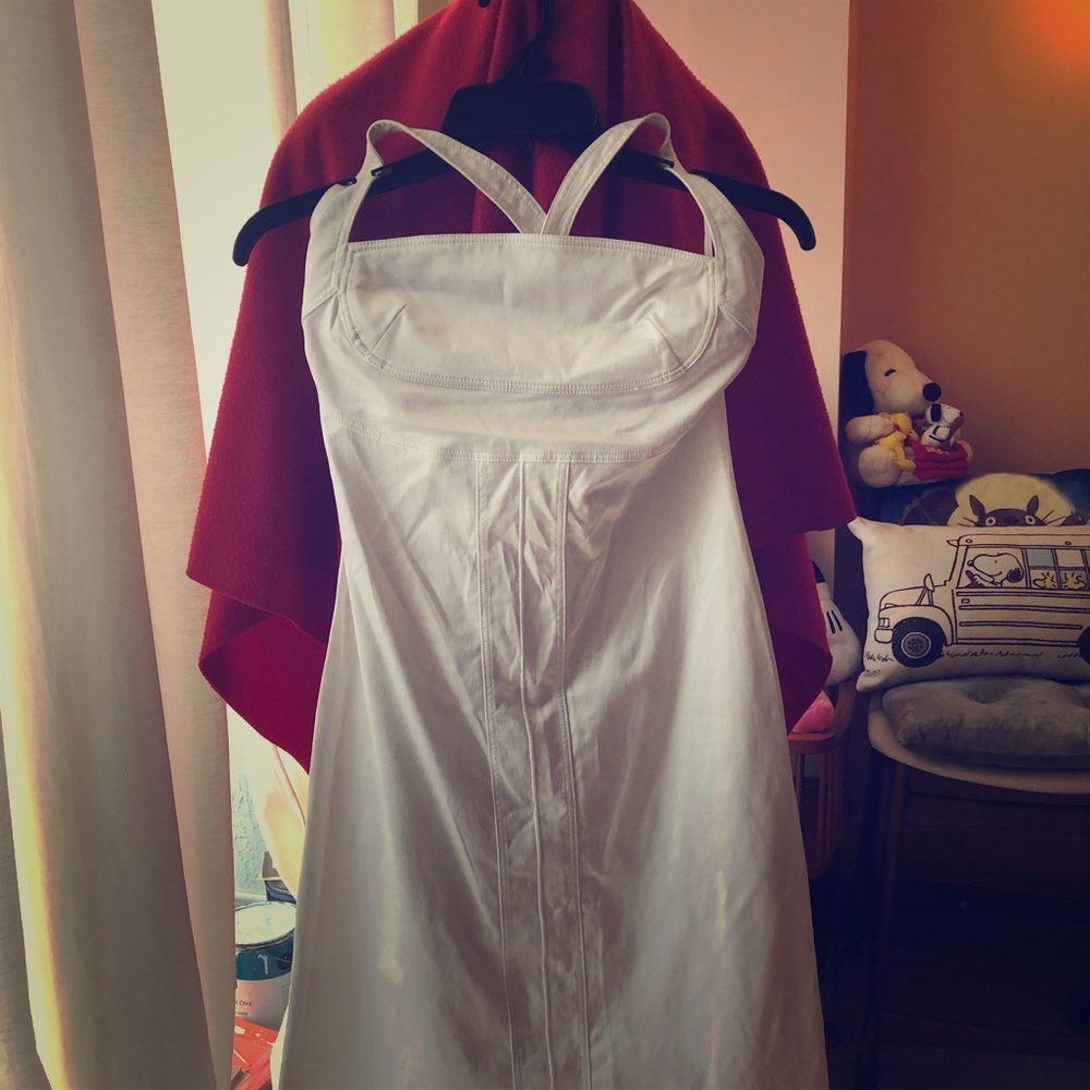 GF FERRE Made in Italy stunning white dress